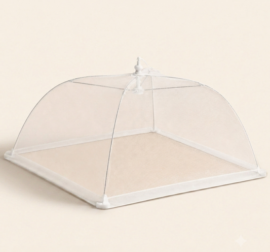 Cloche de Protection Alimentaire Pliable – Maille Anti-Insectes pour Extérieur ou Jardin - MyKitchyTools™