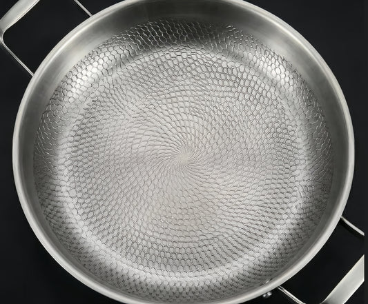 Poêle Origin™ Bipoignée - Surface titane alvéolée
