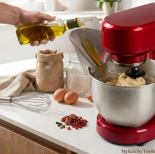 Verseur en acier inoxydable pour robot pâtissier - MyKitchyTools™