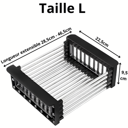 Égouttoir Rétractable – Panier Extensible pour Évier de Cuisine - MyKitchyTools™