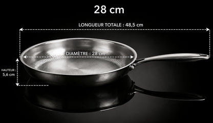 Poêle Origin™ - Surface titane alvéolée
