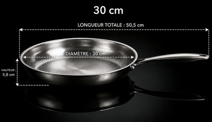 Poêle Origin™ - Surface titane alvéolée
