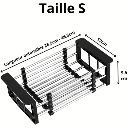 Égouttoir Rétractable – Panier Extensible pour Évier de Cuisine - MyKitchyTools™