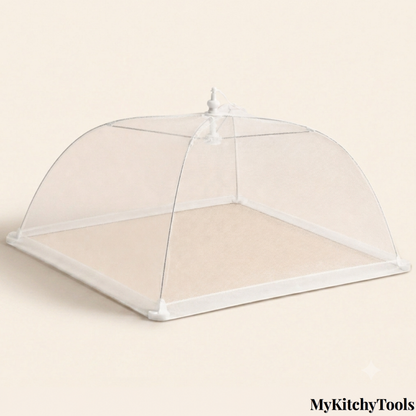 Cloche de Protection Alimentaire Pliable – Maille Anti-Insectes pour Extérieur ou Jardin - MyKitchyTools™