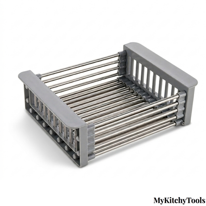 Égouttoir Rétractable – Panier Extensible pour Évier de Cuisine - MyKitchyTools™