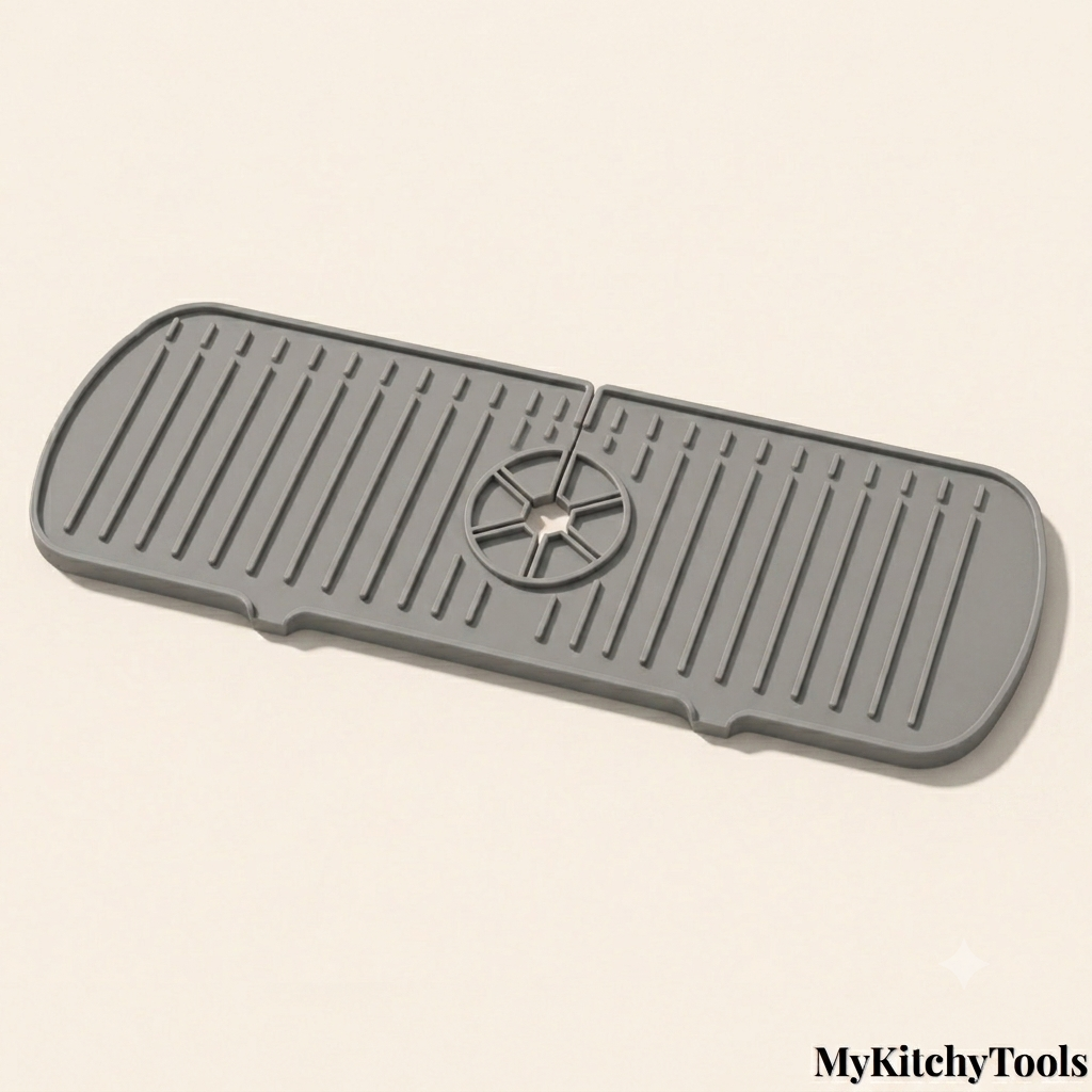 Tapis de Protection en Silicone pour Lavabo - MyKitchyTools™
