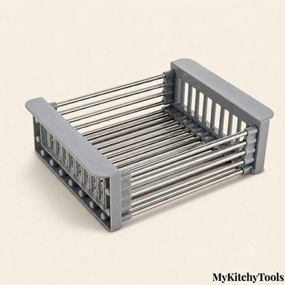 Égouttoir Rétractable – Panier Extensible pour Évier de Cuisine - MyKitchyTools™