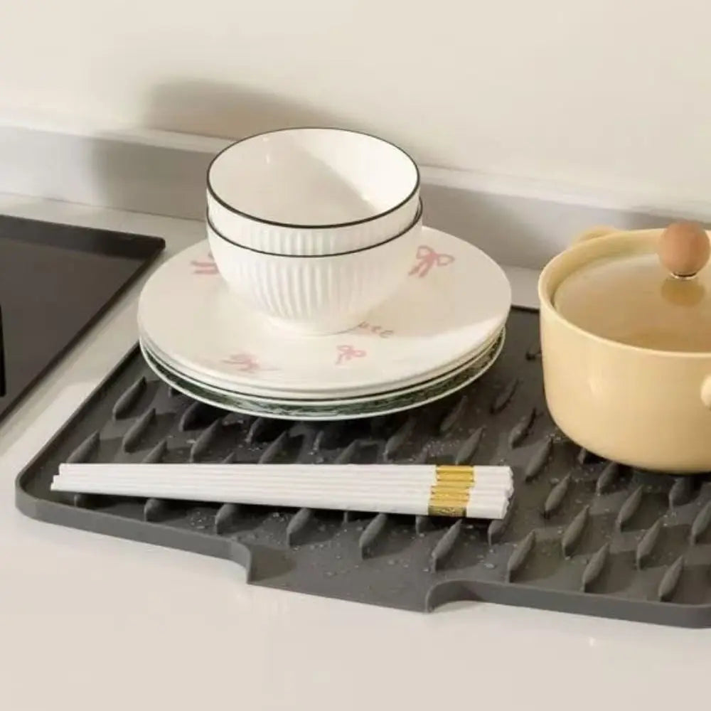 Tapis de Drainage en Silicone Pliable- MyKitchyTools™