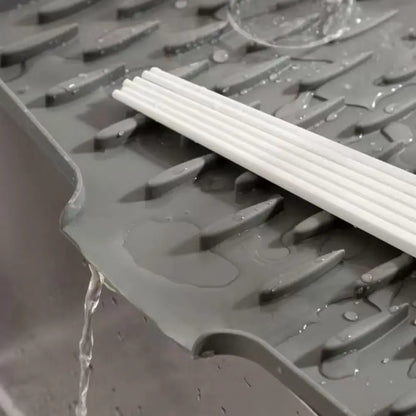 Tapis de Drainage en Silicone Pliable- MyKitchyTools™