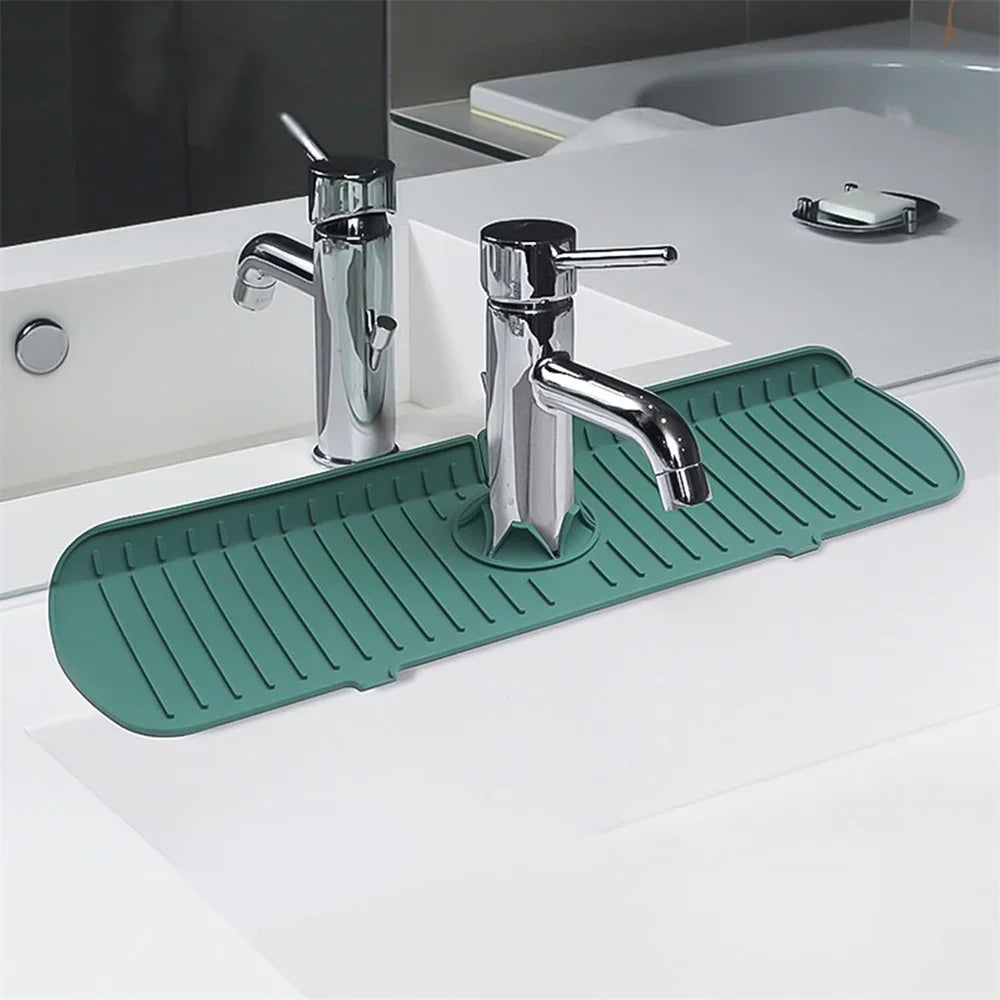 Tapis de Protection en Silicone pour Lavabo - MyKitchyTools™
