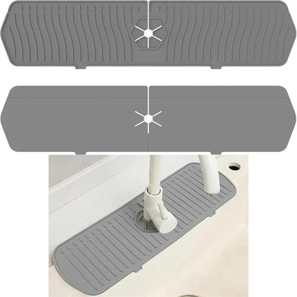 Tapis de Protection en Silicone pour Lavabo - MyKitchyTools™