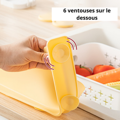 Pare-éclaboussures pour Évier, Lavabo ou Cuisine – Barrière d'eau – MyKitchyTools™