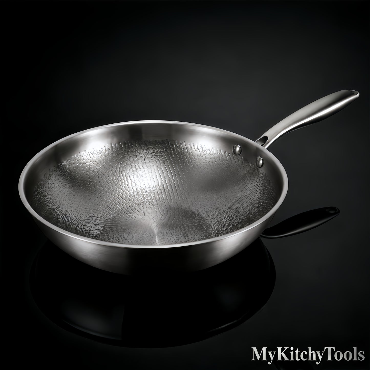 Wok Origin™ - Surface titane alvéolée