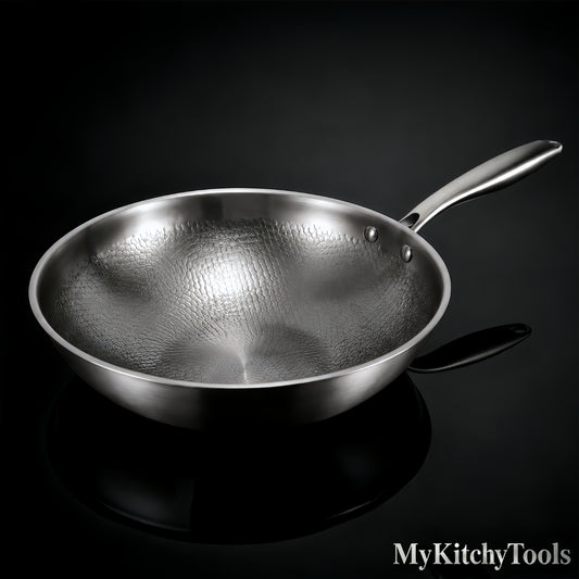 Wok Origin™ - Surface titane alvéolée