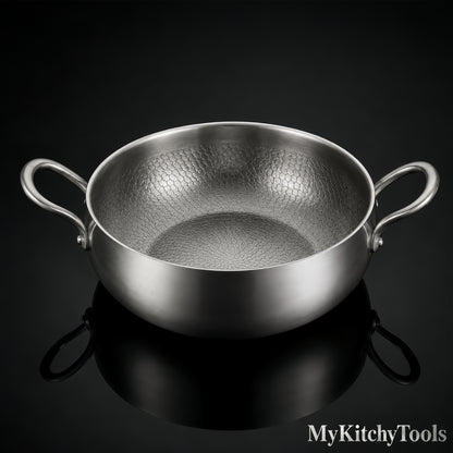 Casserole Origin™ Bipoignée - Surface titane alvéolée