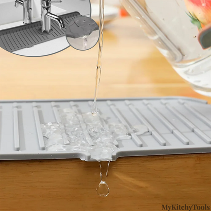 Tapis de Protection en Silicone pour Lavabo - MyKitchyTools™